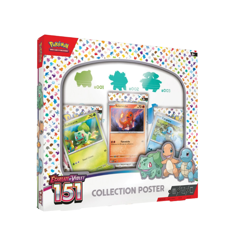 Pokemon Collection Poster 151 (Ingles)